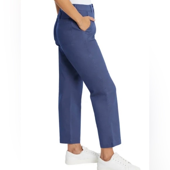 G.H. Bass & Co. Blue Chinos with Modern Cropped Fit NWT - Picture 2 of 8